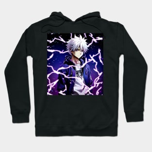 Killua drinking soda hoodie hot sale